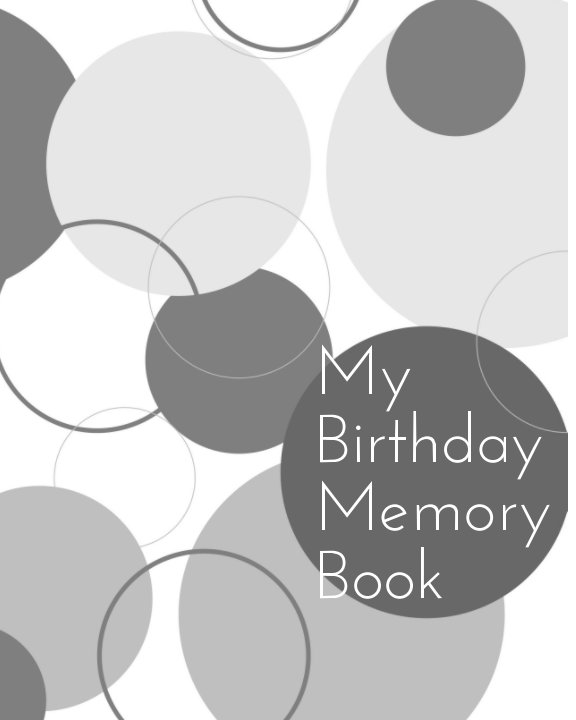 Bekijk My Birthday Memory Book op Anela Deisler