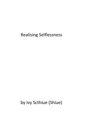 Realising Selflessness book cover