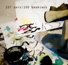107 days/100 drawings book cover