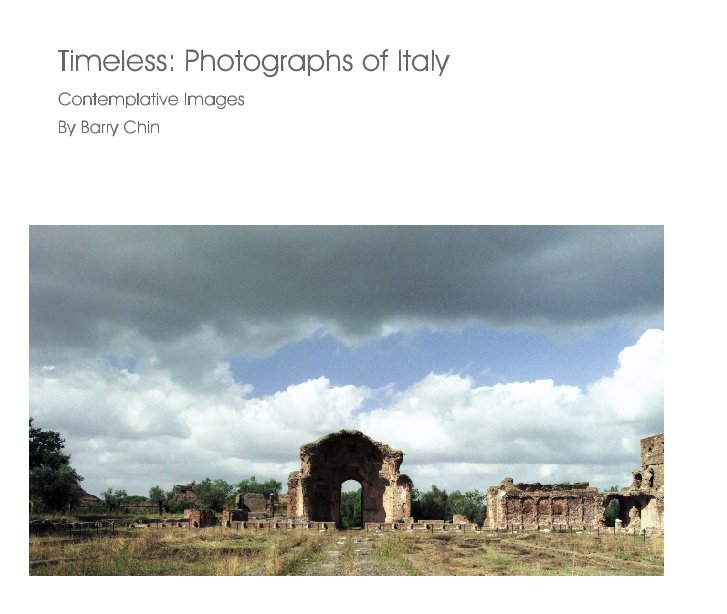 View Timeless: Photographs of Italy by Barry Chin
