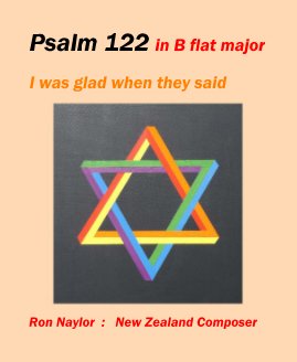 Psalm 122 in B flat major book cover