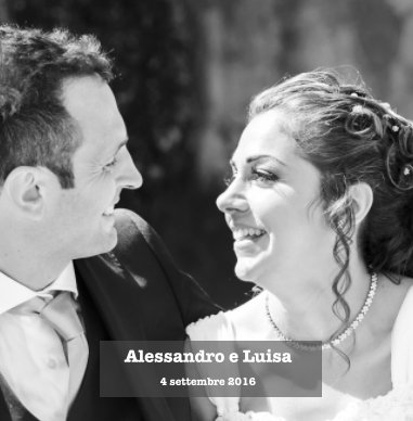 Alessandro e Luisa book cover