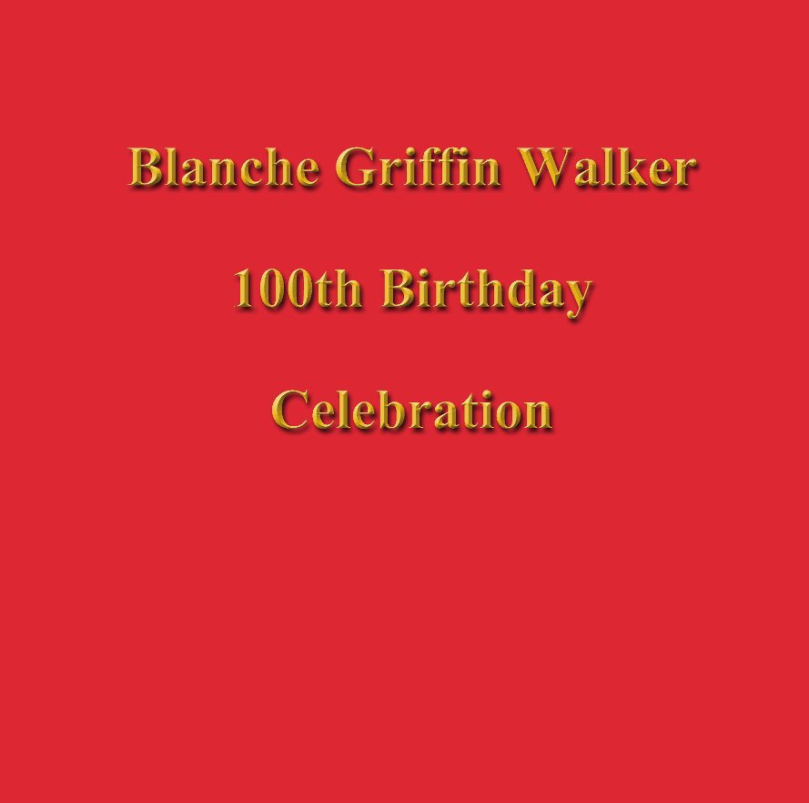 Ver Blanch Griffin Walker por Elane Coleman