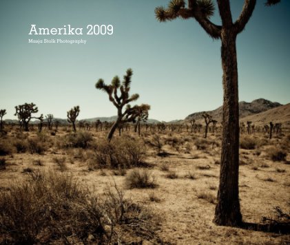 Amerika 2009 Masja Stolk Photography book cover