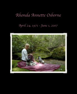 Rhonda Annette Osborne book cover