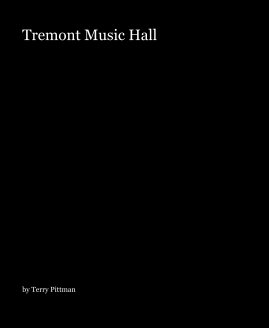 Tremont Music Hall book cover