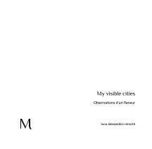 my visible cities book cover