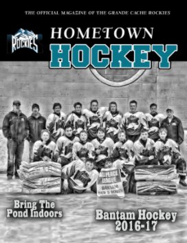 Grande Cache Bantam Minor Hockey Magazine book cover
