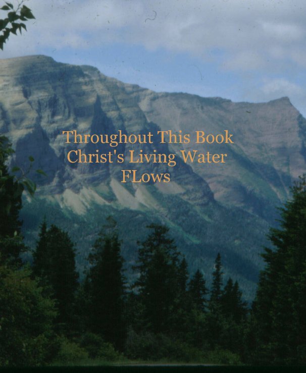View Throughout This Book Christ's Living Water FLows by Elroy Ernst