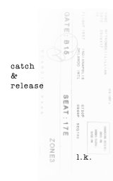 catch and release book cover