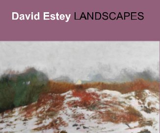 David Estey LANDSCAPES book cover