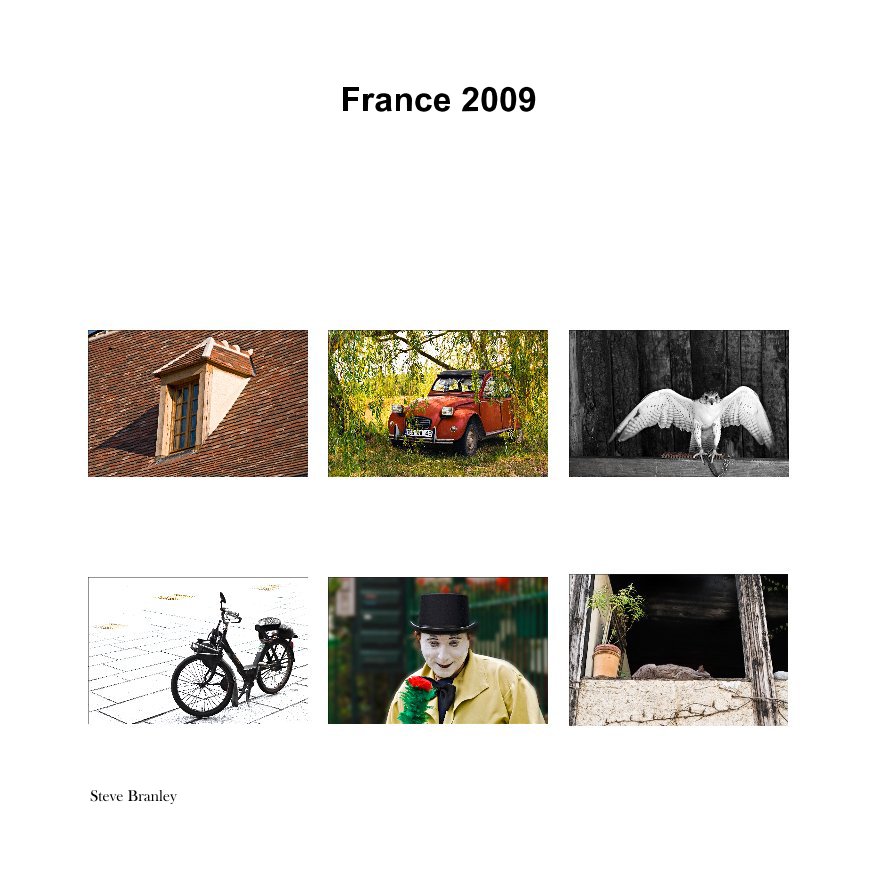 Ver France 2009 por Steve Branley