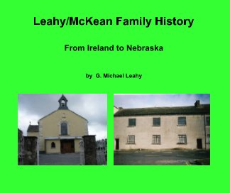 Leahy/McKean Family History book cover