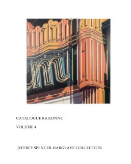 Catalogue Raisonne Vol 4 book cover