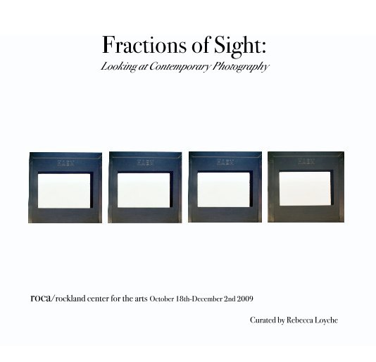 View Fractions of Sight: Looking at Contemporary Photography by Curated by Rebecca Loyche