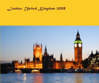 London, United Kingdom 2008 book cover