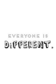 Everyone is Different book cover
