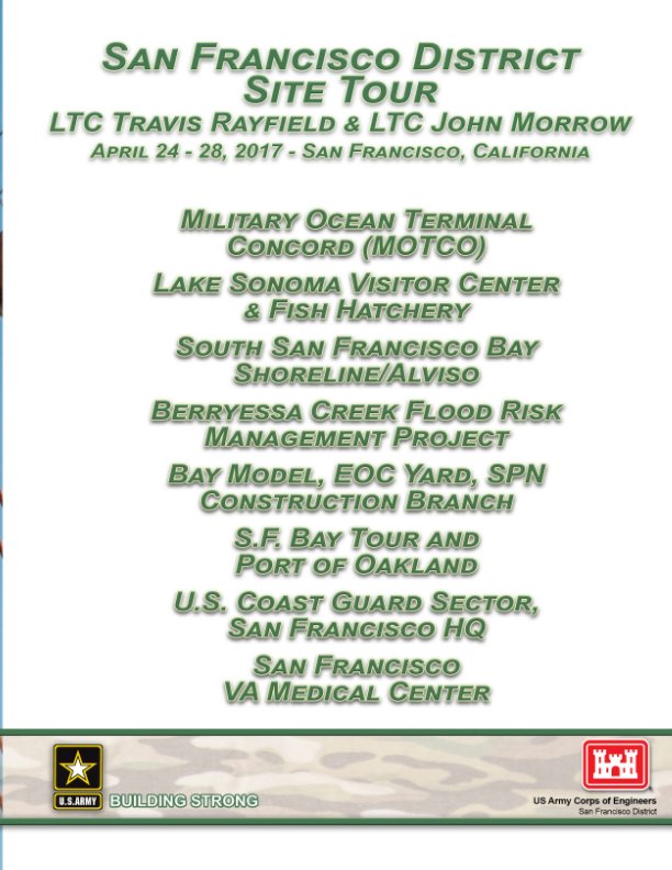 LTC Rayfield - LTC Morrow:  District Introduction Tour nach Larry Quintana anzeigen