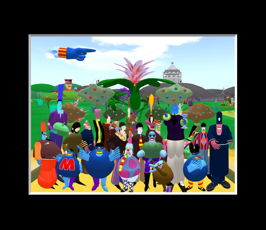 Yellow Submarine 3D by Pete Clements, Leslie Moore | Blurb Books Yellow Submarine 3D by Pete Clements, Leslie Moore | Blurb Books