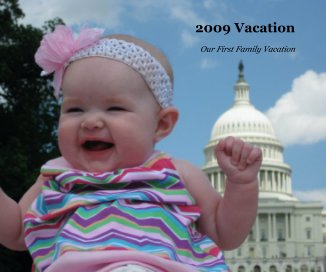 2009 Vacation book cover