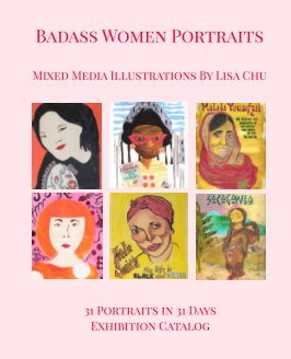 Badass Women Portraits book cover