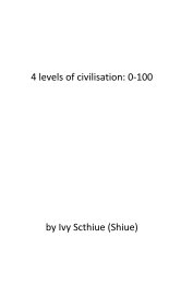4 levels of civilisation: 0-100 book cover