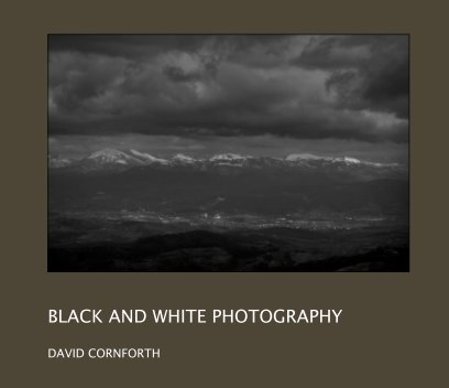 Black and white Photography book cover