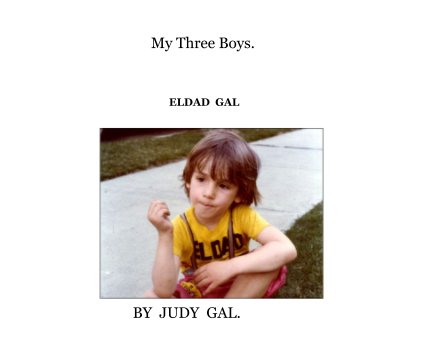 My Three Boys. book cover