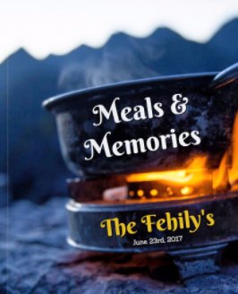Meals & Memories made in the Fehily home book cover