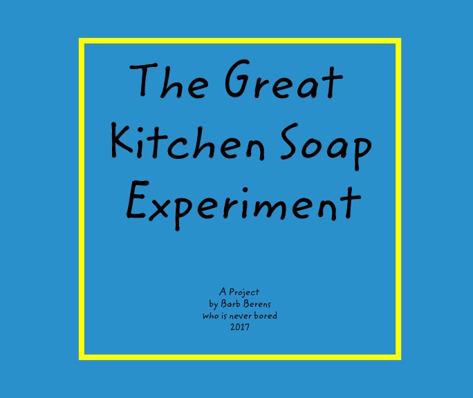 Ver The Great Kitchen Soap Experiment por Barb Berens