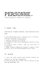 PERSONNE book cover