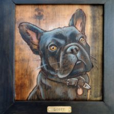 Woodburned Pet Portraits IV book cover