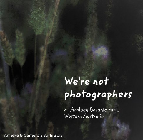We're not photographers nach Anneke and Cameron Burlinson anzeigen