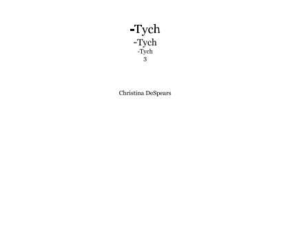 -Tych -Tych -Tych 3 book cover