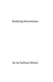 Realising Decisiveness book cover