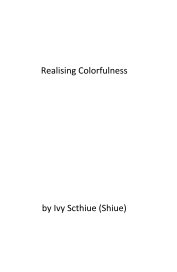 Realising Colorfulness book cover