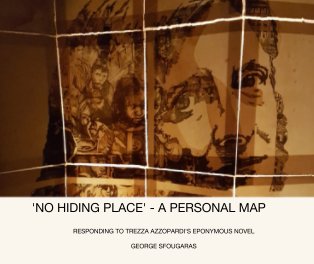 No Hiding Place, A personal map of a novel book cover