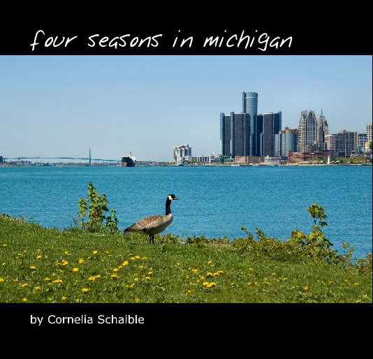 View four seasons in michigan by Cornelia Schaible