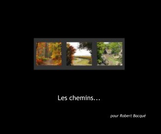 Les chemins... book cover