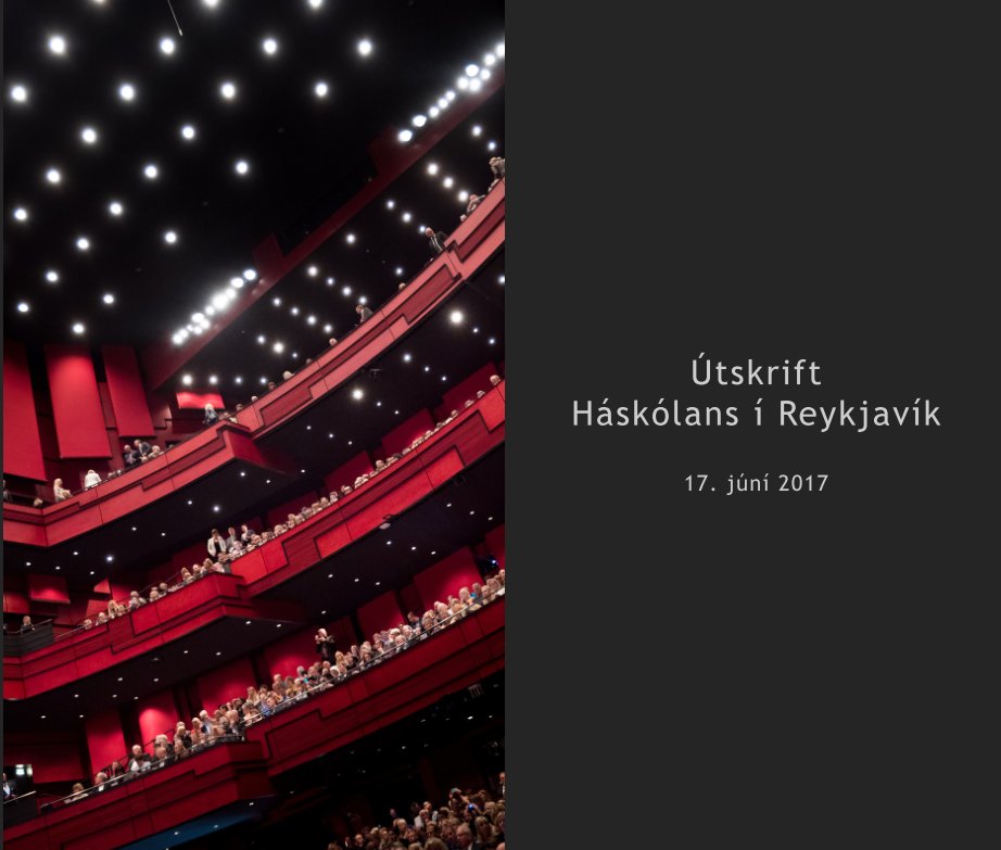 Bekijk Útskrift Háskólans í Reykjavík vorið 2017 op fotografika