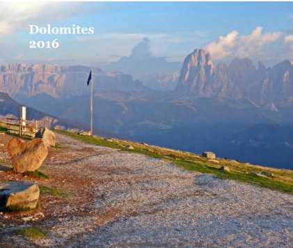 Dolomites 2016 book cover