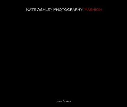 Kate Ashley Photography: Fashion book cover
