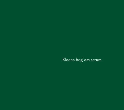 Kleans bog om scrum book cover