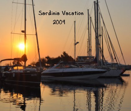 Sardinia Vacation 2009 book cover