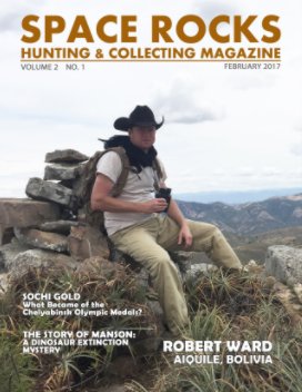 SPACE ROCKS HUNTING & COLLECTING MAGAZINE-FEBRUARY 2017 book cover