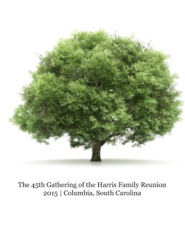 2015 Harris Family Reunion book cover
