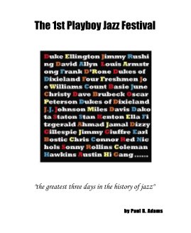 The 1st Playboy Jazz Festival book cover