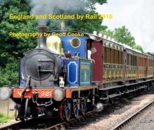 England and Scotland by Rail 2016 book cover