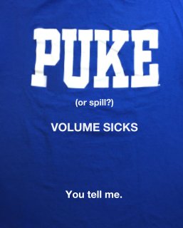 Puke or Spill: Volume Sicks book cover
