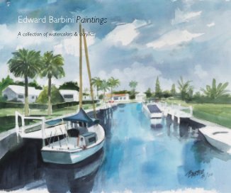 Edward Barbini Paintings book cover